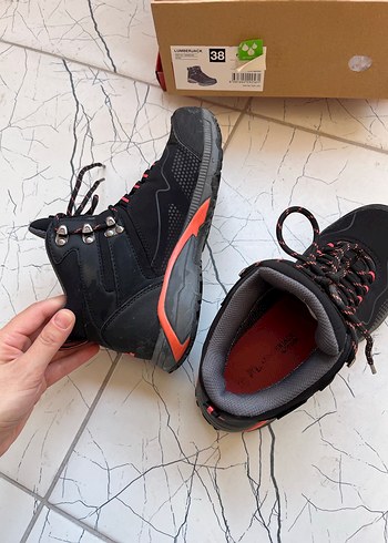 Lumberjack Lumberjack Siyah Bağcıklı kadın Outdoor Ayakkabı