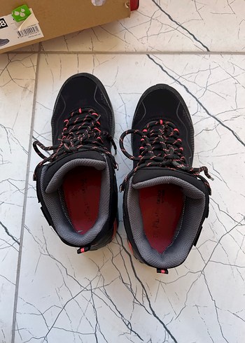 38 Beden Lumberjack Siyah Bağcıklı kadın Outdoor Ayakkabı