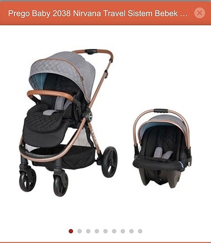 prego Nirvana travel bebek arabası