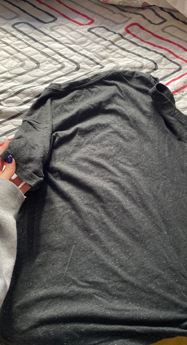 Superman Baskılı Kısa Kollu Mavi jeans - Görsel 3