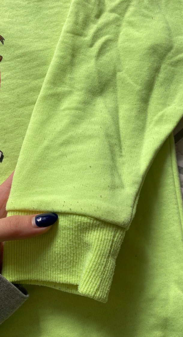 Sarı Looney Tunes Baskılı Kız Sweatshirt - Görsel 3