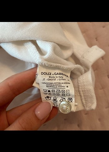 ORJINAL DOLCE GABBANA Polo Tişört - Görsel 4