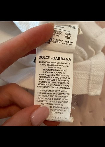 ORJINAL DOLCE GABBANA Polo Tişört - Görsel 5