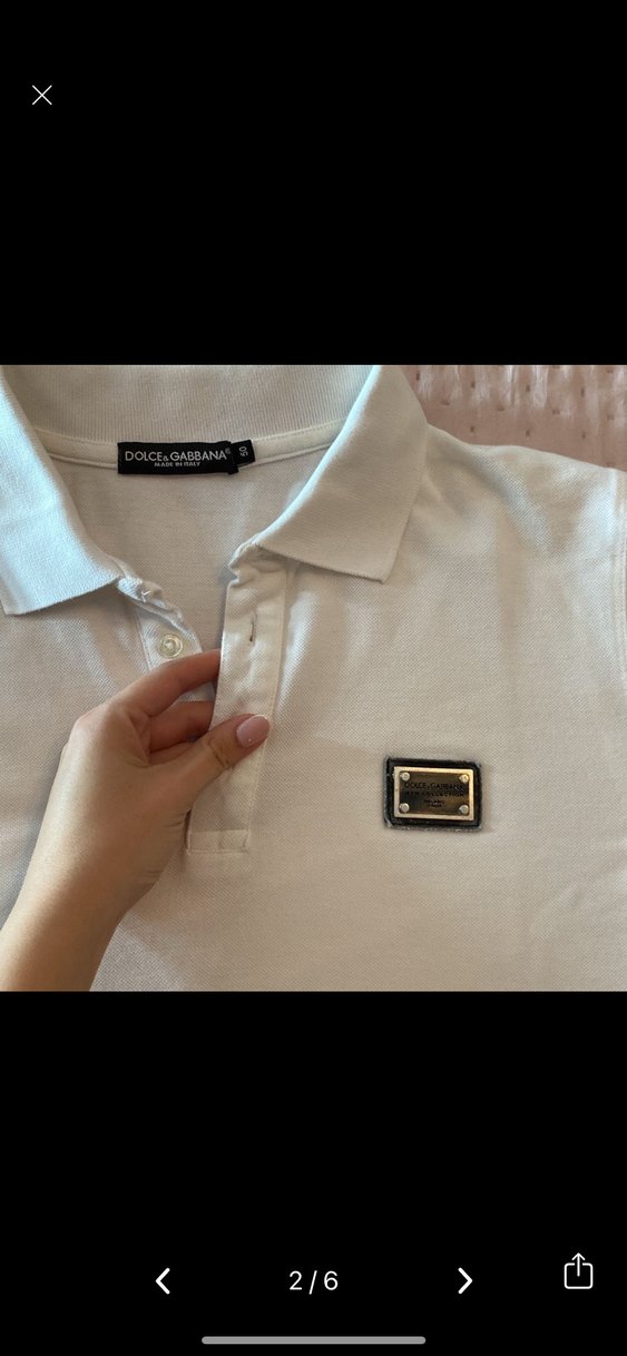 ORJINAL DOLCE GABBANA Polo Tişört - Görsel 2
