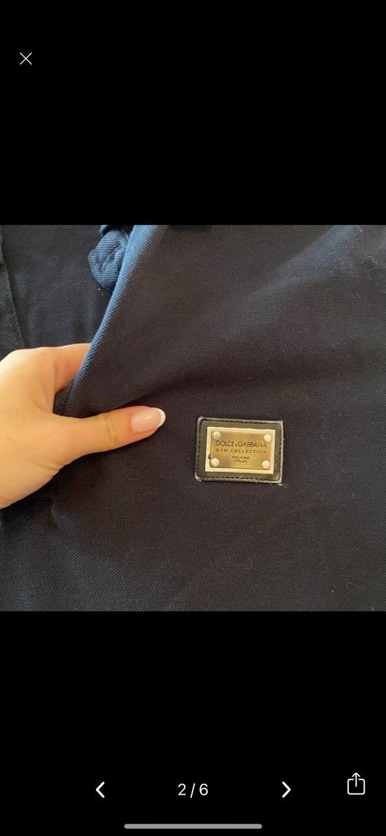 ORJINAL DOLCE GABBANA Polo Tişört - Görsel 3