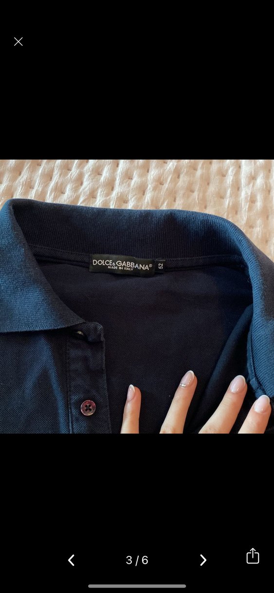 ORJINAL DOLCE GABBANA Polo Tişört - Görsel 2