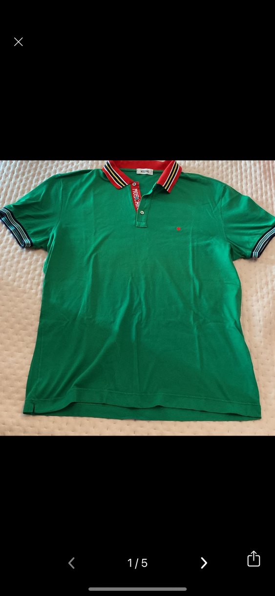 ORJINAL MOSCHINO Polo Tişört - Görsel 2