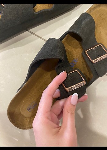 BIRKENSTOCK ARIZONA KAHVERENGI ERKEK TERLIK ORJINAL - Görsel 3