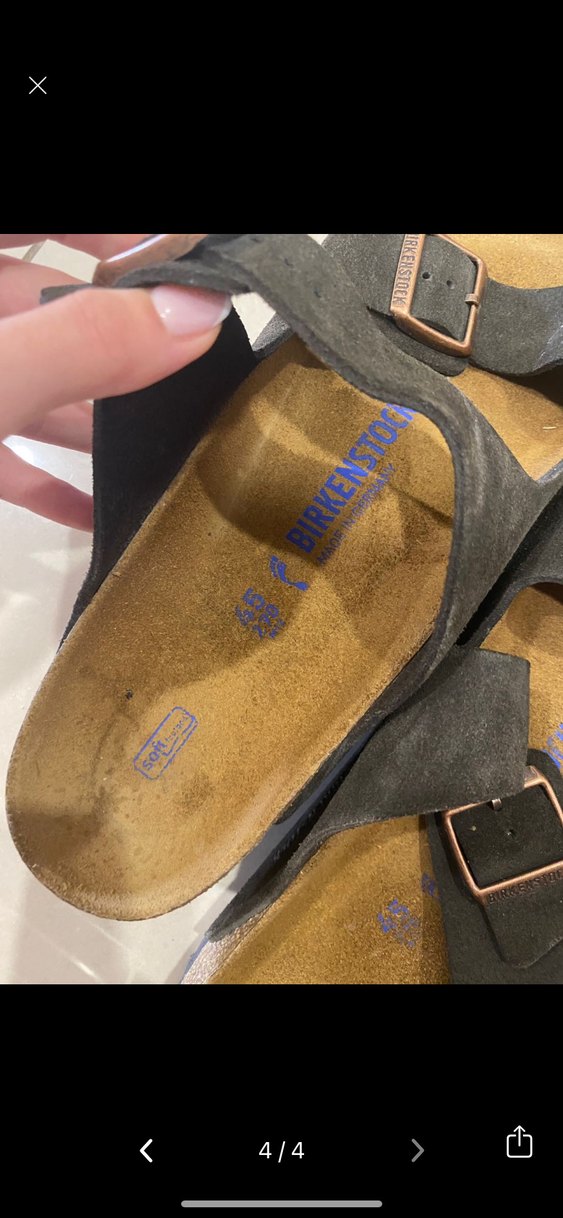 BIRKENSTOCK ARIZONA KAHVERENGI ERKEK TERLIK ORJINAL - Görsel 4