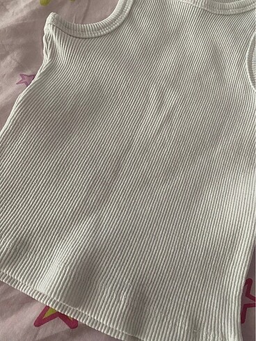 Beyaz halter yaka atlet - Görsel 4