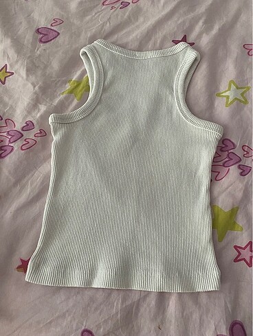 Beyaz halter yaka atlet - Görsel 5