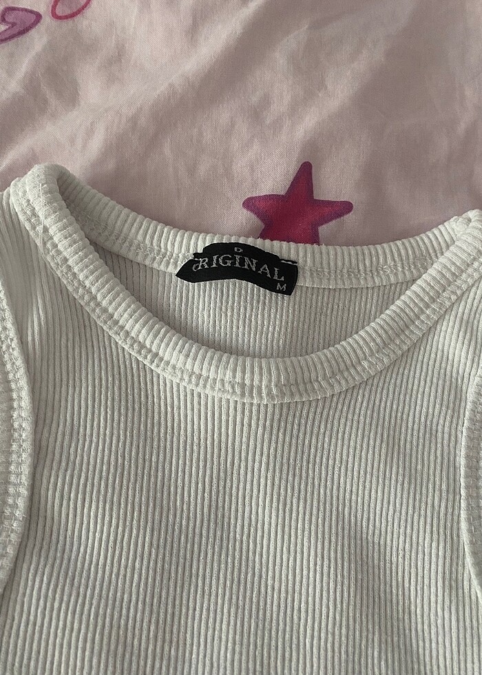 Beyaz halter yaka atlet - Görsel 3