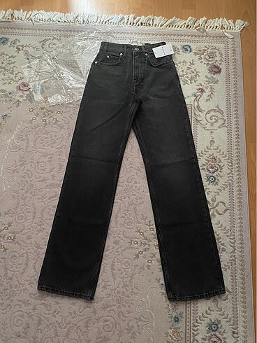 Zara yüksek bel füme jean - Görsel 2