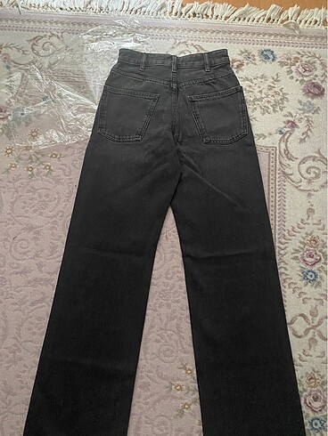 Zara yüksek bel füme jean - Görsel 8