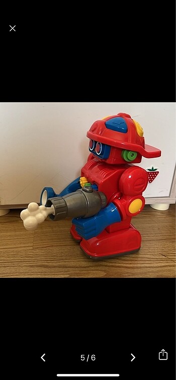 Beden İtfaiyeci robot