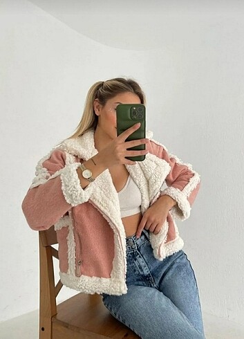 Peluş ceket 