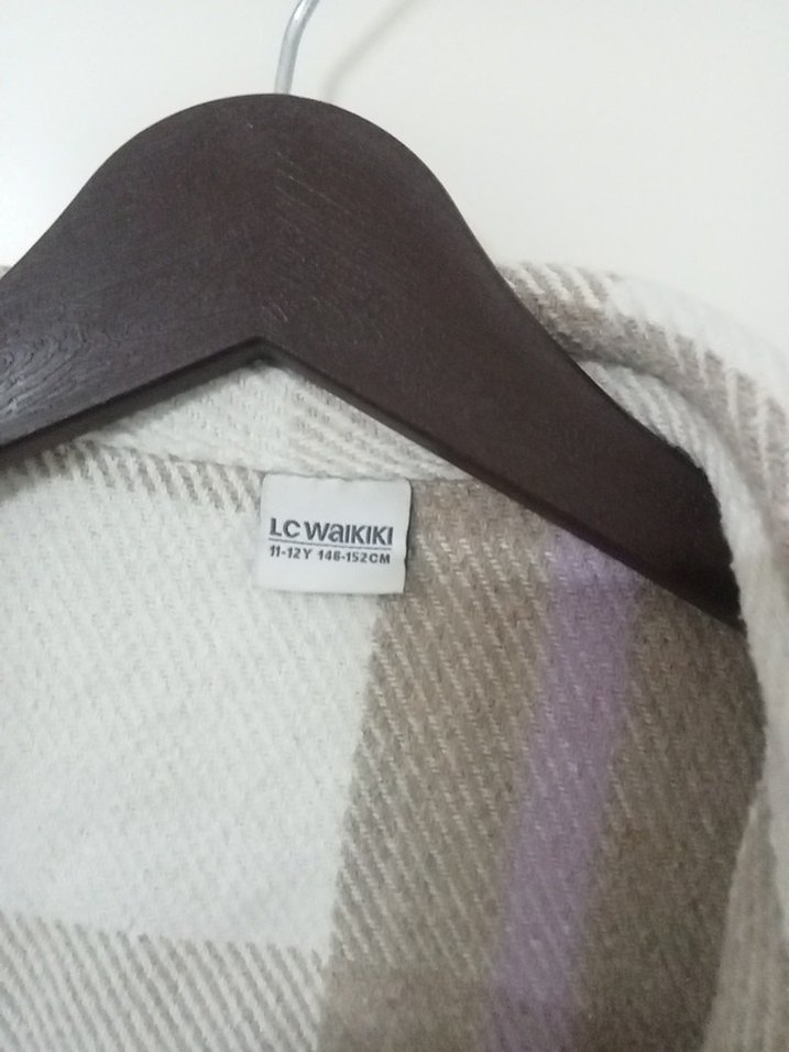 Düğmeli Uzun Kollu Kiz çocuk Gömlek - Görsel 4