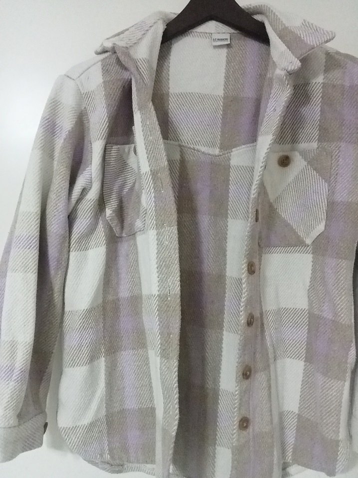 Düğmeli Uzun Kollu Kiz çocuk Gömlek - Görsel 3