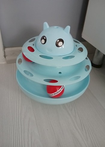 Renkli Mavi Kedi Oyuncağı - Görsel 3