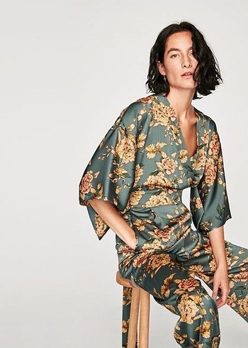 Zara Orjinal kimono tulum - Görsel 10