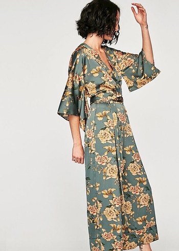 Zara Orjinal kimono tulum - Görsel 11