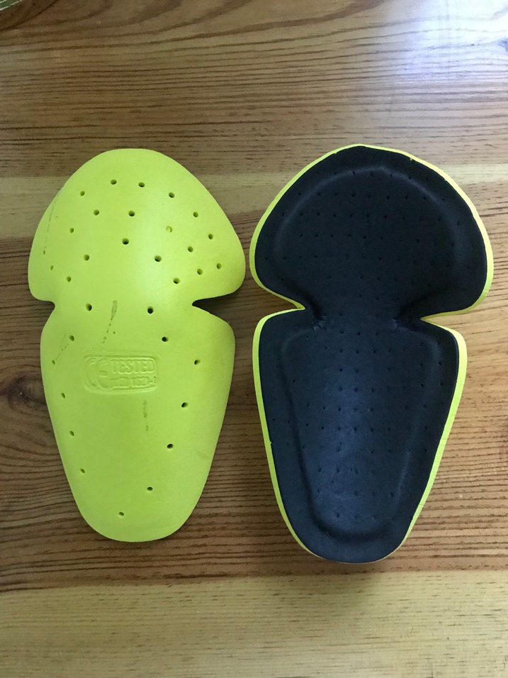 Sarı Motosiklet Diz Koruyucu - Görsel 2