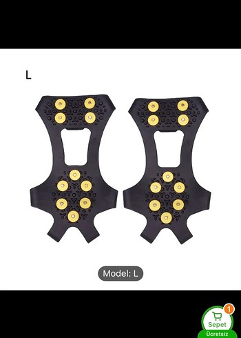 Mangan Çelik Erkek Kayak Botu Kaydırmaz Tırmanma - Görsel 5