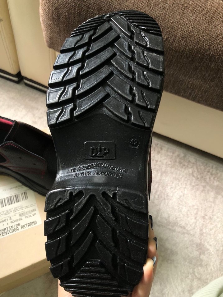 İş ayakkabısı 42 numara sıfır ürün - Görsel 3