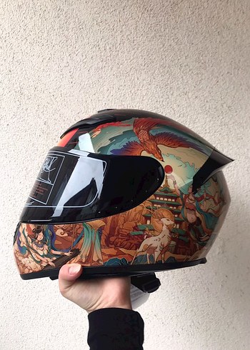 Motosiklet Kaskı Unisex - Görsel 7