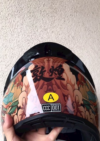 Motosiklet Kaskı Unisex - Görsel 6