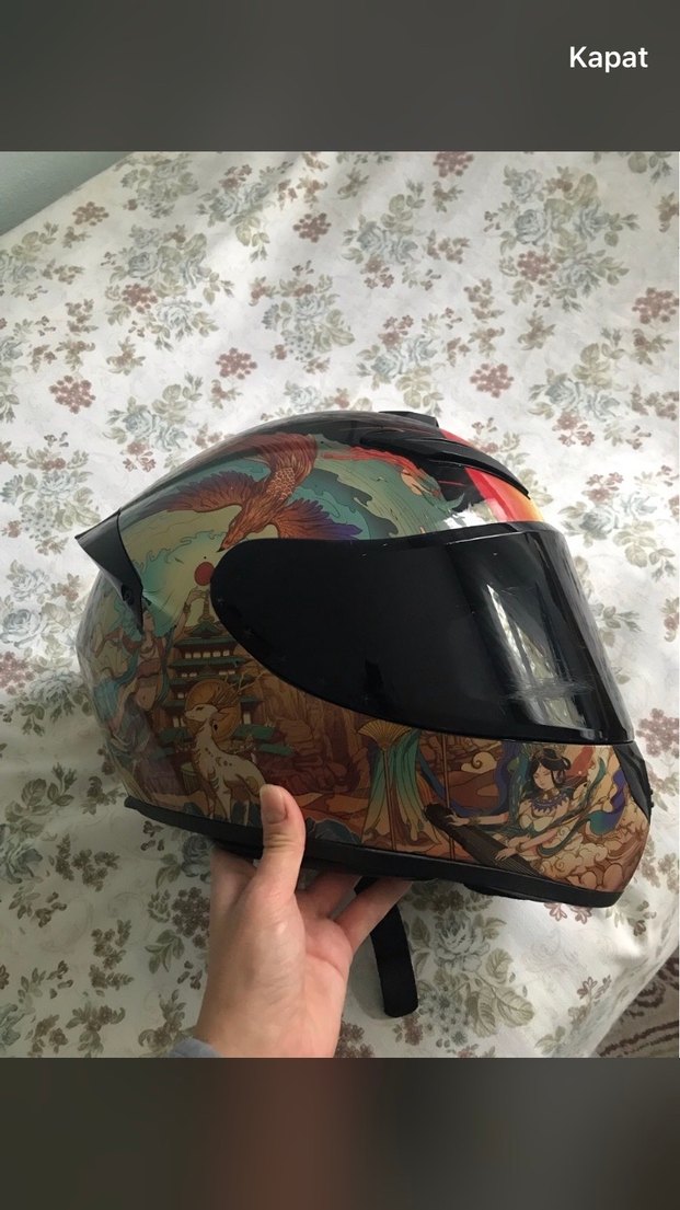 Motosiklet Kaskı Unisex - Görsel 3