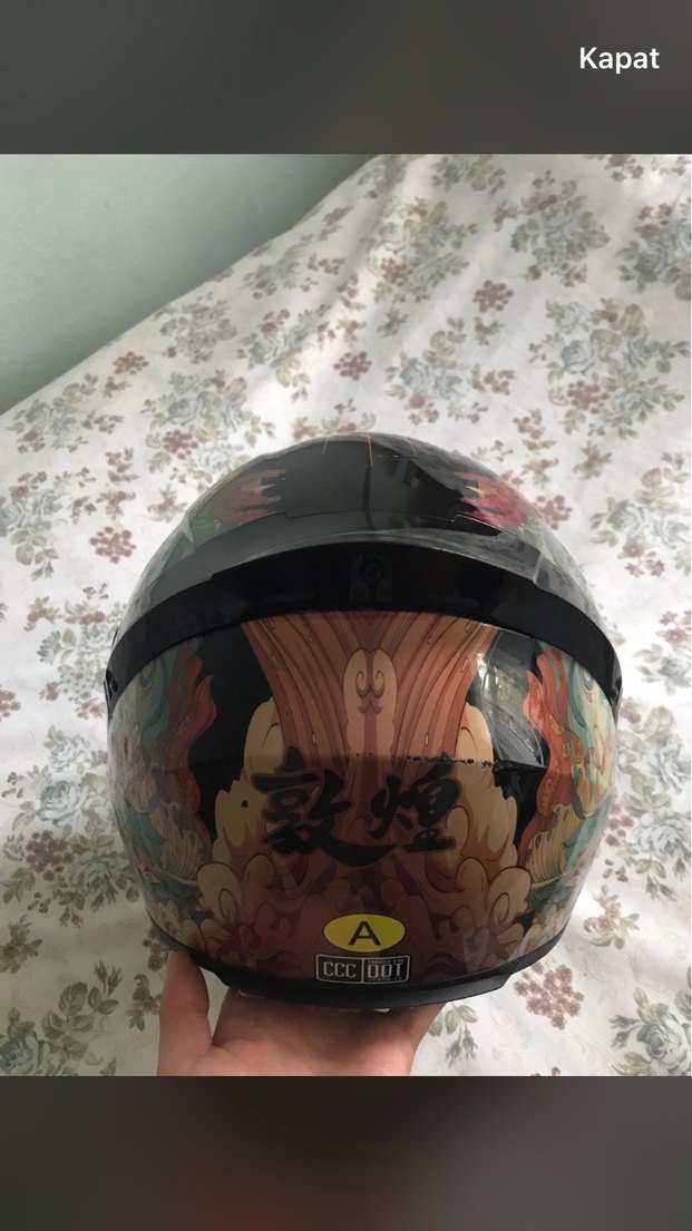 Motosiklet Kaskı Unisex - Görsel 5