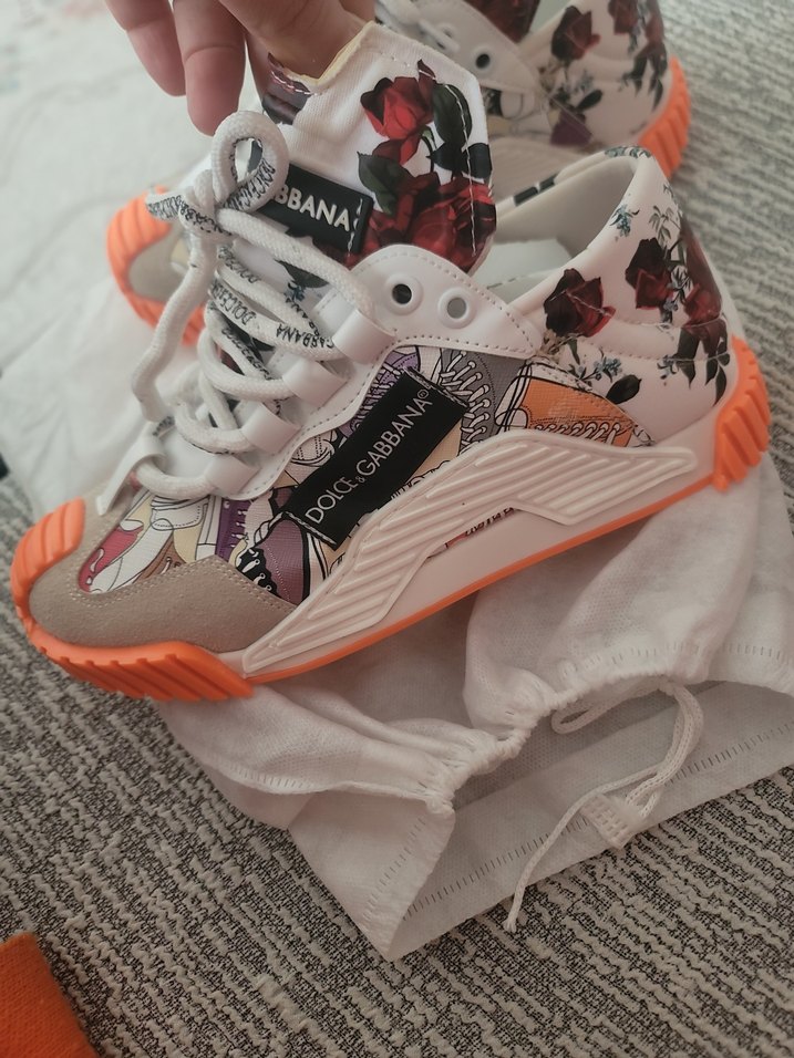 Çok Renkli Kadın Platform Spor Ayakkabı - Görsel 3