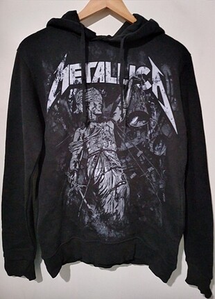 Metallica Siyah Sweatshirt