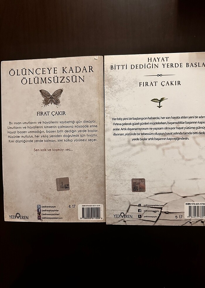 İkili Set- Ölünceye Kadar Ölümsüzsün- Hayat Bitti Dediğin Yerde  - Görsel 2