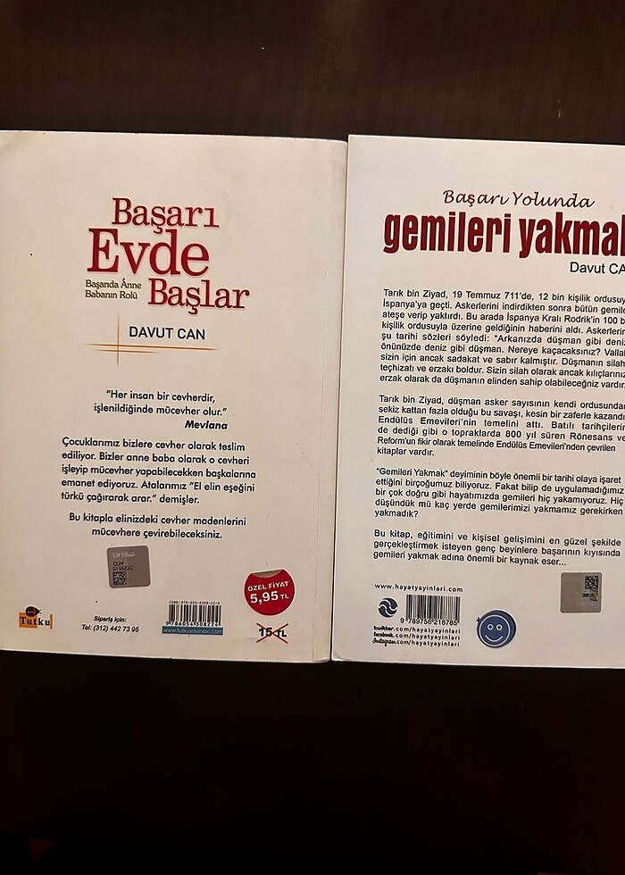 İkili set-Başarı Evde Başlar- Başarı Yolunda Gemileri Yakmak, Da - Görsel 2