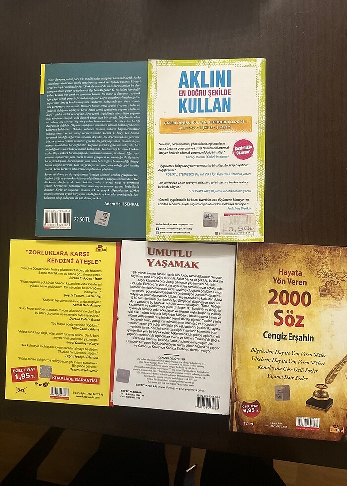 Kişisel Gelişim Seti 3 ( 5 Kitap)Aklını En Doğru Şekilde Kullan - Görsel 2