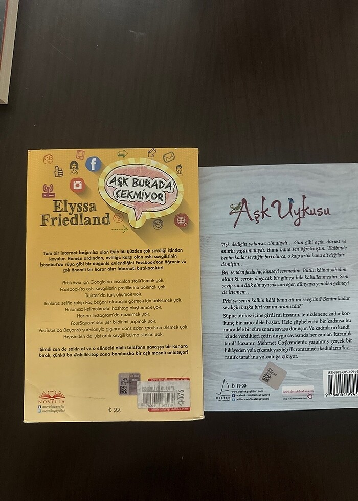 İkili set- Aşk Burada Çekmiyor-Elyssa Fridenland, Aşk Uykusu- Me - Görsel 2