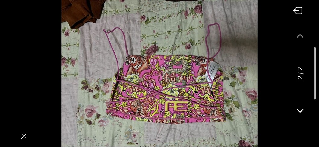 Bershka bershka sirt dekolteli crop