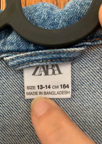 Zara ZARA ÇOCUK UNİSEKS DENİM CEKET