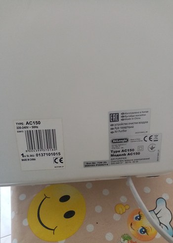 Delonghi marka hava temizleyici - Görsel 3