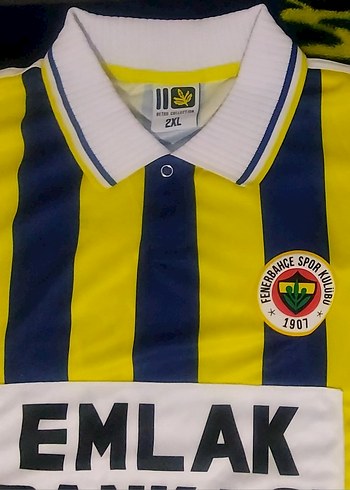 Fenerium Fenerbahce Sari Lacivert Retro Forma