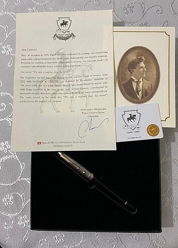  Beden Renk Piguet Geneve Suisse tükenmez kalem