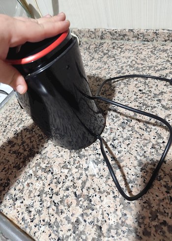 Kırmızı Siyah Kahve Makinesi - Görsel 3