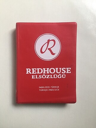 Redhouse İngilizce türkçe elsözlüğü
