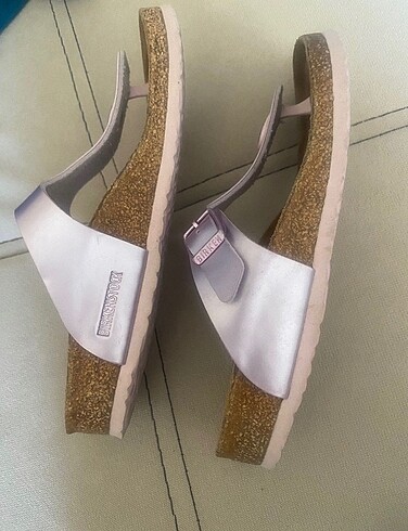 Birkenstock 34 numara lila renginde birkenstock terlik
