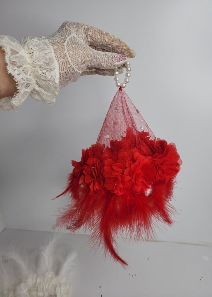 Beyaz Halay Mendili - Görsel 3