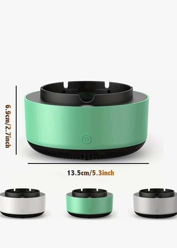 Pille Çalışan Duman Çeken Kül Tablası - Görsel 2