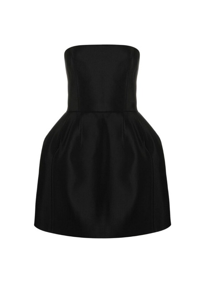 Straplez mini elbise  - Görsel 3