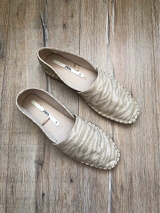 38 Beden Zara Espadril Ayakkabı